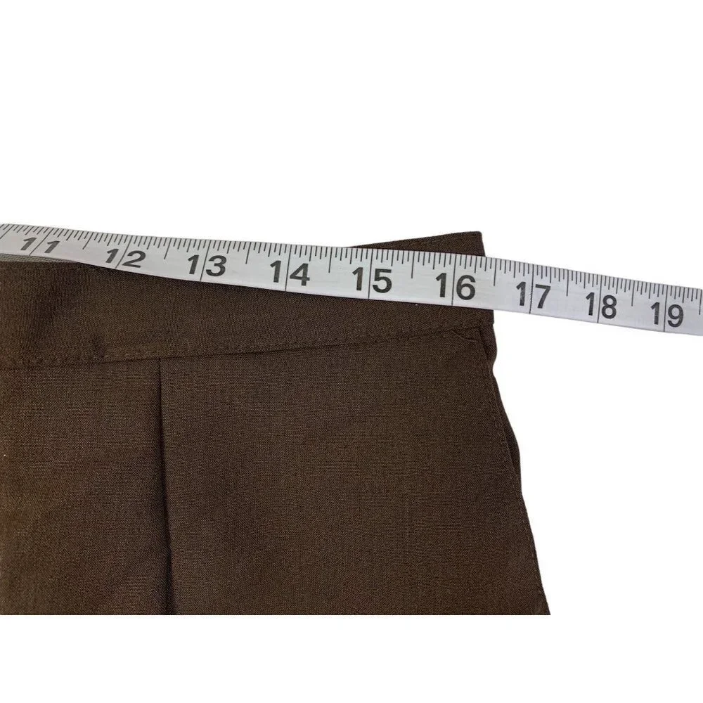 Alfred Dunner Women's Monaco Brown Pants